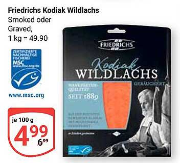 Friedrichs Kodiak Wildlachs