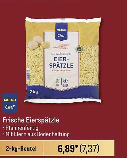 Frische Eierspätzle