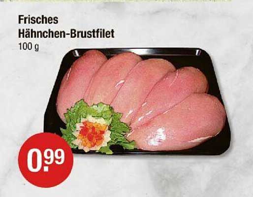 Frisches Hähnchen-Brustfilet