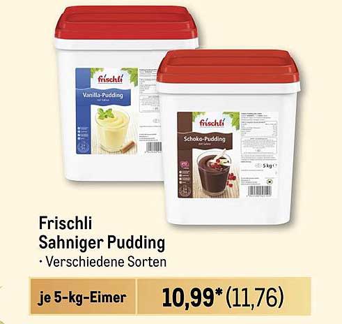 Frischli Sahliger Pudding