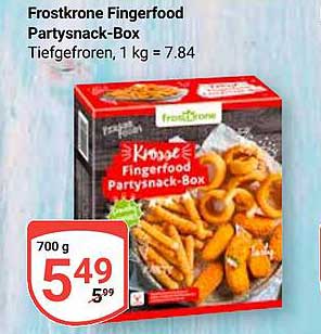 Frostkrone Fingerfood Partysnack-Box