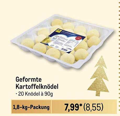 Geformte Kartoffelknödel