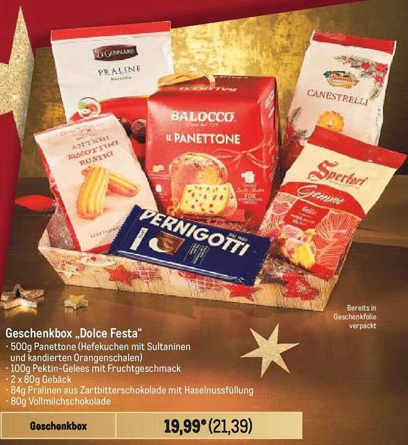 Geschenkbox „Dolce Festa“