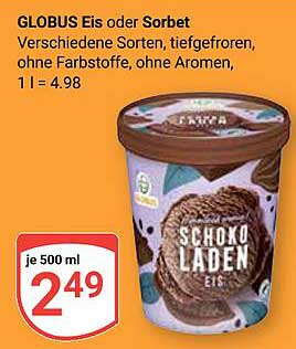 GLOBU S Eis oder Sorbet