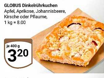 GLOBUS Dinkelrührkuchen