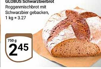 GLOBUS Schwarzbierbrot