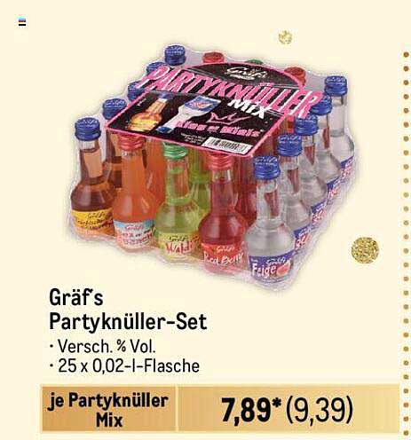 Gräf's Partyknüller-Set