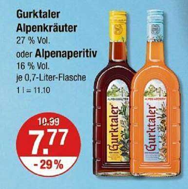 Gurktaler Alpenkräuter oder Alpenaperitiv