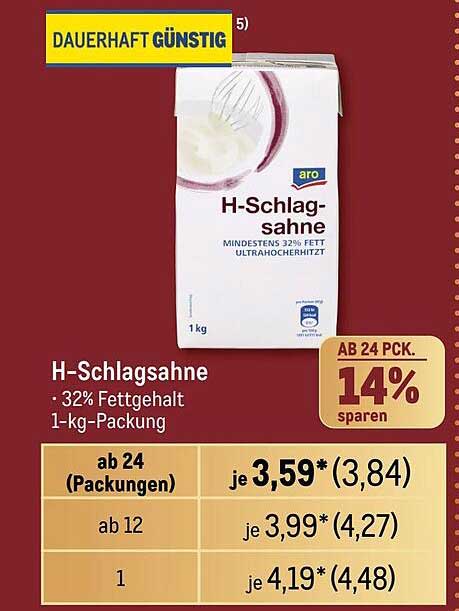 H-Schlagsahne