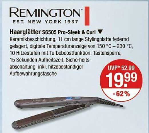 Haarglätter S6505 Pro-Sleek & Curl