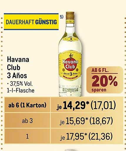 Havana Club 3 Años