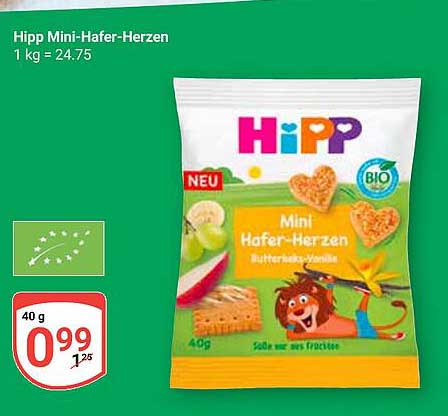 Hipp Mini-Hafer-Herzen