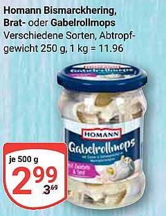 Homann Gabelrollmops