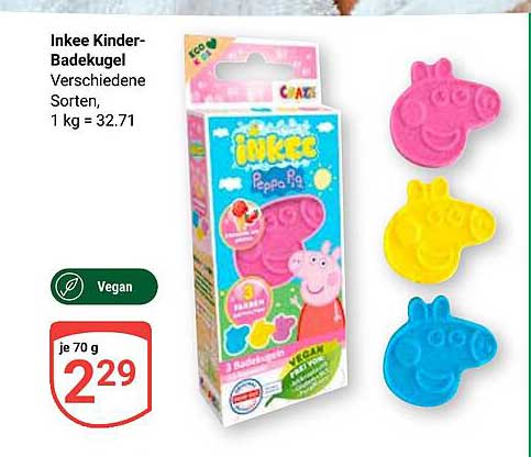 Inkee Kinder-Badekugel