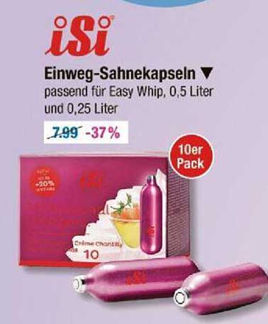 iSi Einweg-Sahnekapseln