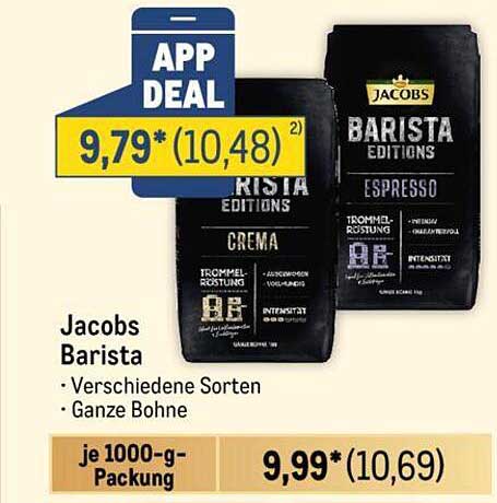 Jacobs Barista Editions