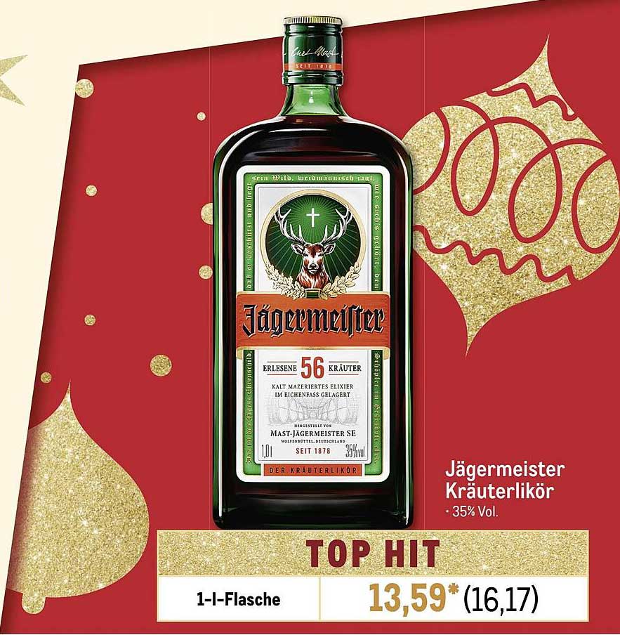 Jägermeister Kräuterlikör