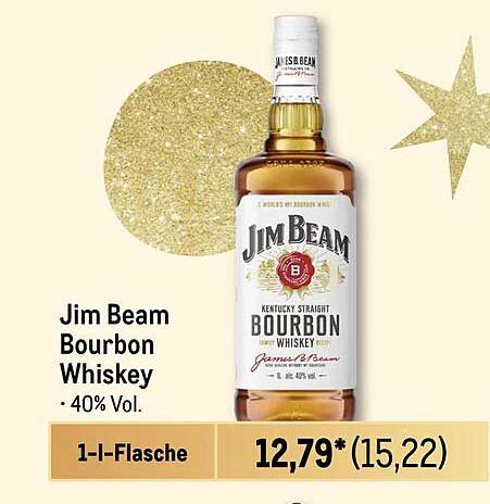 Jim Beam Bourbon Whiskey