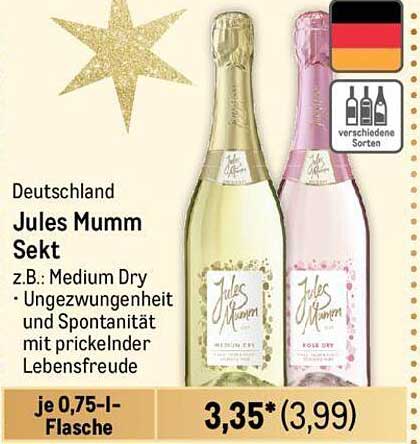 Jules Mumm Sekt