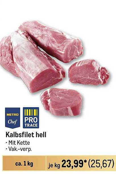 Kalbsfilet hell