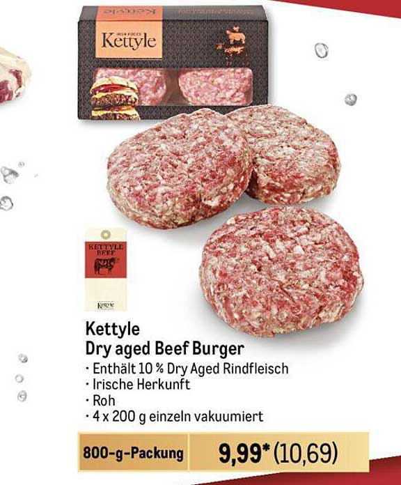 Kettyle Dry aged Beef Burger