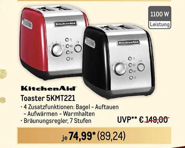 KitchenAid Toaster 5KMT221