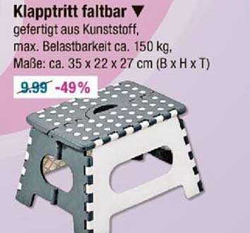 Klapptritt faltbar