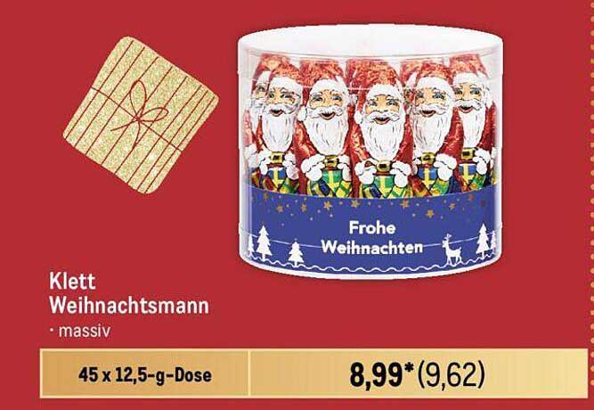 Klett Weihnachtsmann