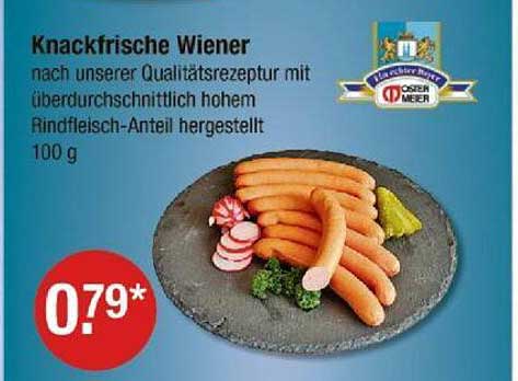 Knackfrische Wiener