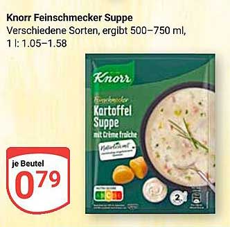 Knorr Feinschmecker Kartoffel Suppe