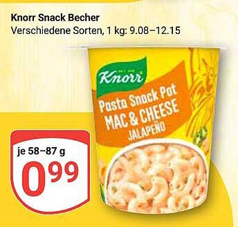 Knorr Snack Becher