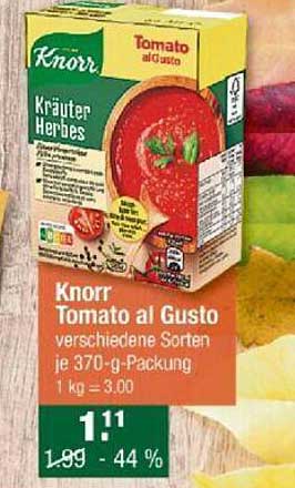 Knorr Tomato al Gusto