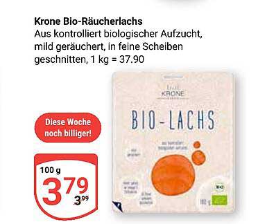 Krone Bio-Räucherlachs