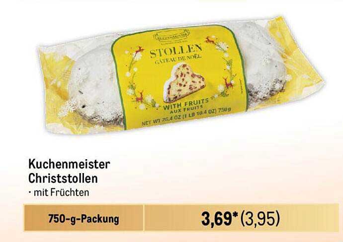 Kuchenmeister Christstollen