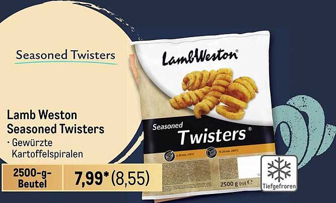 Lamb Weston Seasoned Twisters