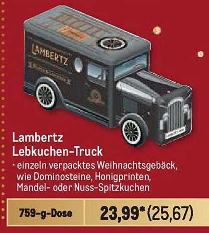 Lambertz Lebkuchen-Truck