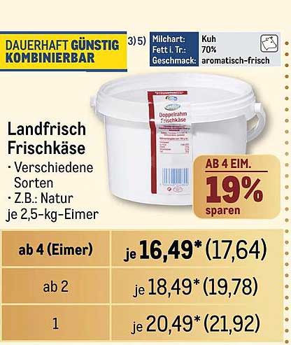 Landfrisch Frischkäse