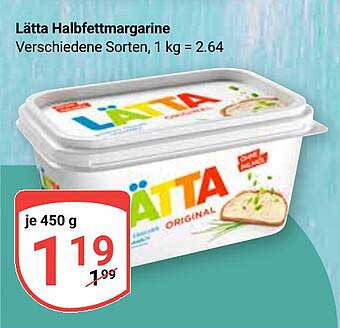 Lätta Halb fettmargarine