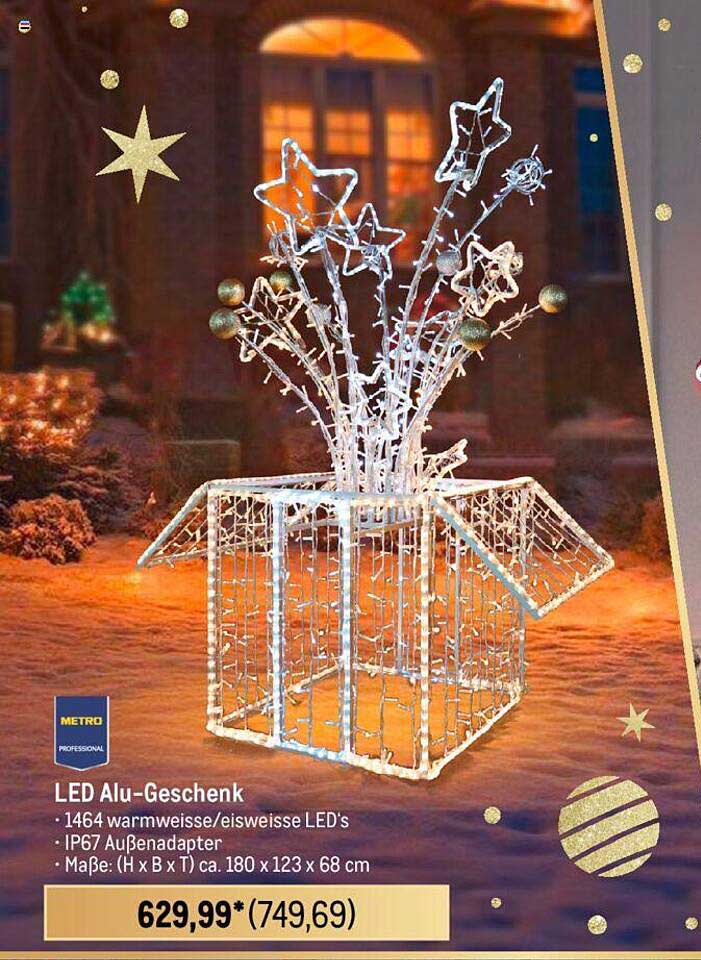 LED Alu-Geschenk