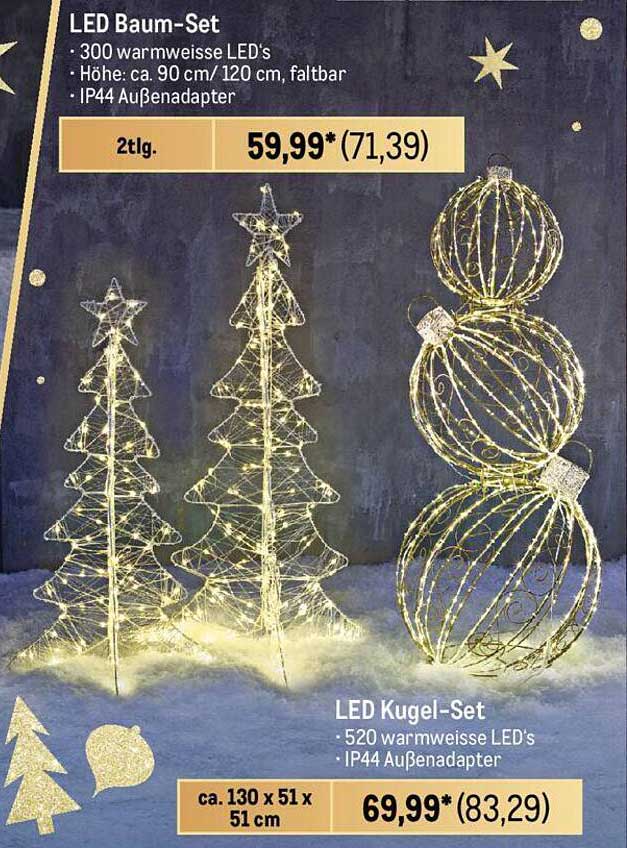 LED Baum-Set  
LED Kugel-Set