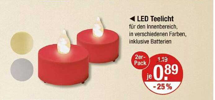 LED Teelicht