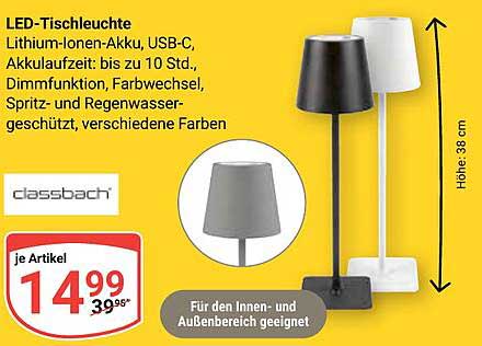 LED-Tischleuchte