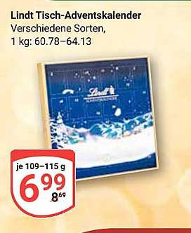 Lindt Tisch-Adventskalender