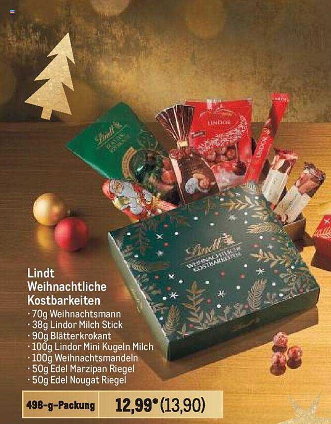 Lindt Weihnachtsliche Kostbarkeiten