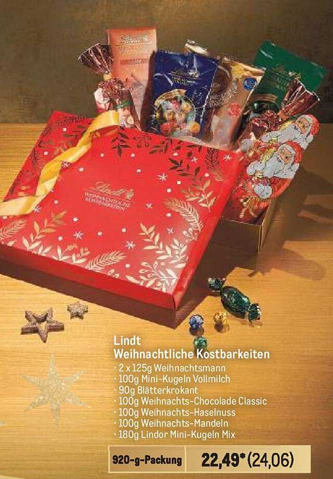 Lindt Weihnachtsliche Kostbarkeiten