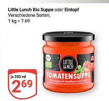 Little Lunch Bio Tomatensuppe