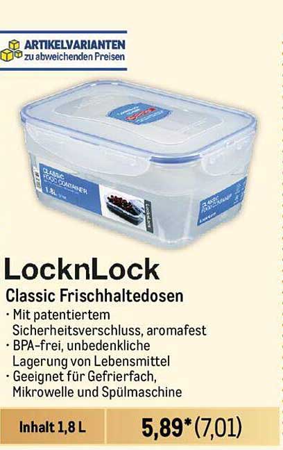 LocknLock Classic Frischhaltedosen