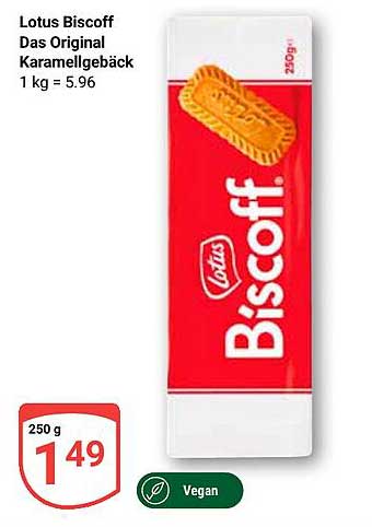 Lotus Biscoff Das Original Karamellgebäck