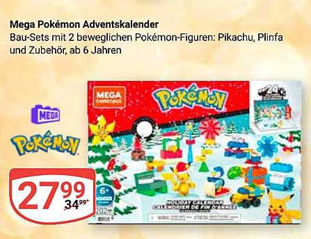 Mega Pokémon Adventskalender