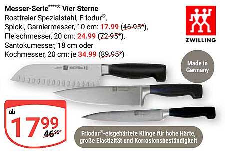 Messer-Serie ****® Vier Sterne